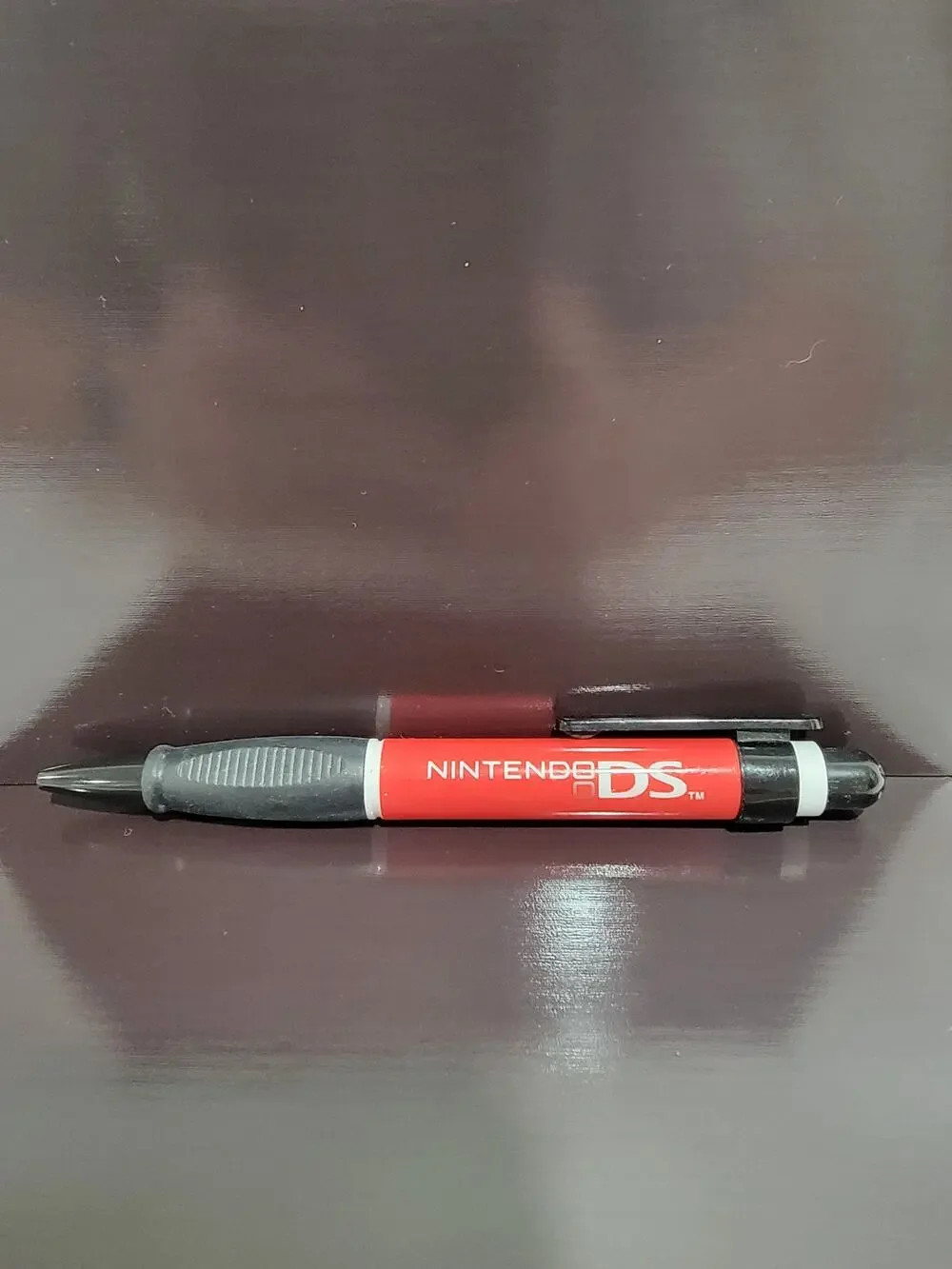 OEM Official Nintendo DS Large Red Retractable Pen Stylus W/Rubber Grip J4
